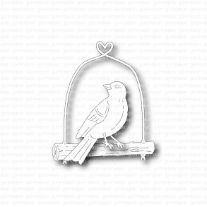 Gummiapan Die F�gel p� en gunga 