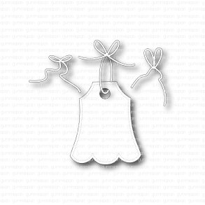 Gummiapan Die Tag med Rosetter 