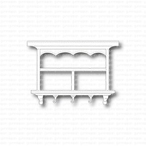 Gummiapan Die Hylla med krokar 