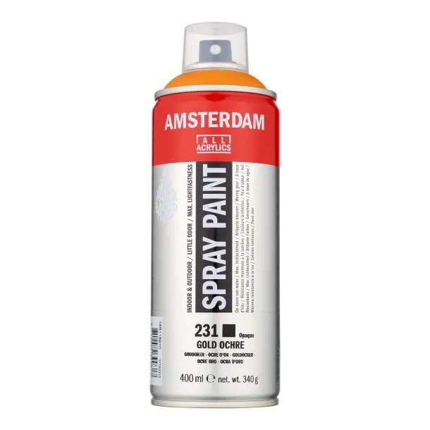 AMSTERDAM Spray paint 400 ml Gold Ochre 231