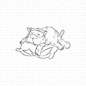 Gummiapan Gummistempel Cuddle Time