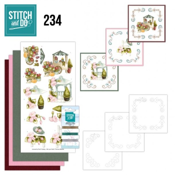 Stitch and do nr. 234 Flowers Everywhere
