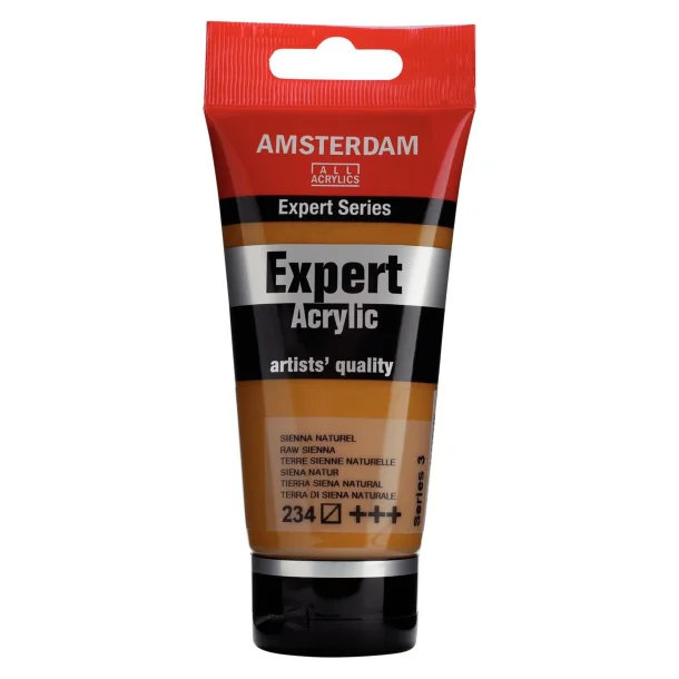 AMSTERDAM Expert Series acrylic tube 75 ml Raw Sienna 234