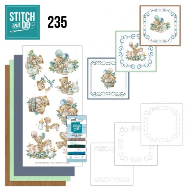 Stitch and do nr. 235 Cute Bears 