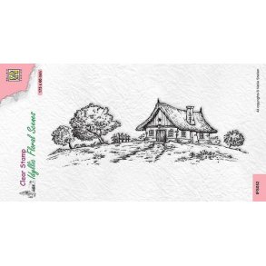 Akrylstempel IFS052 Slimline Country house Nellie Snellen