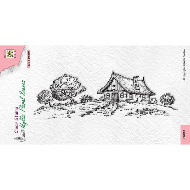 Akrylstempel IFS052 Slimline Country house Nellie Snellen