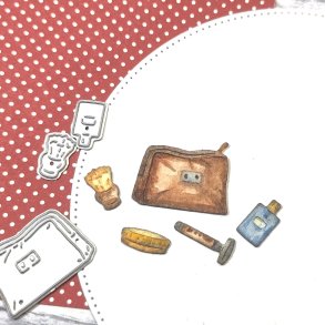 Die Gummiapan Necess�r med Rak.kit