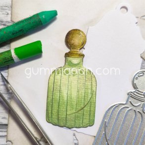 Die Gummiapan Parfymflaska 2 O