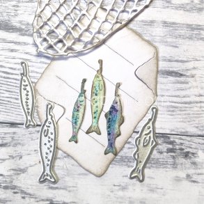 Die gummiapan Fiskar p� Krok