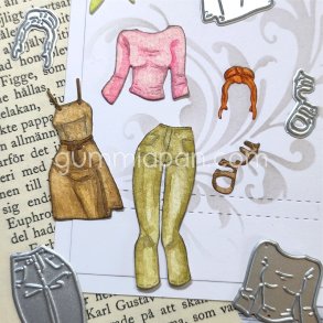 Die Tr�dg�rdskl�der till Stacy gummiapan 