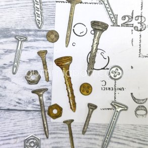 Die Skruvar & Spik gummiapan 