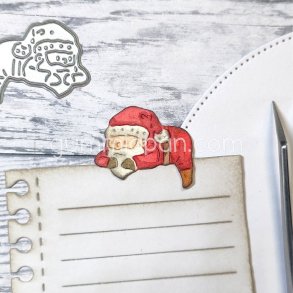 Die Liggande Tomte gummiapan J