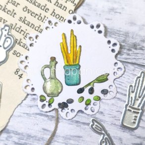 Die Oliver, Grissini & Olivolja  gummiapan 