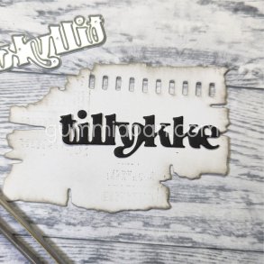 Die Tillykke gummiapan 