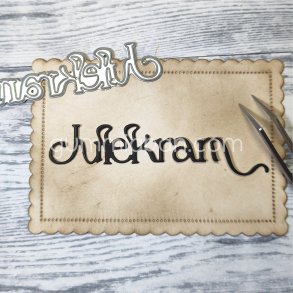 Die Julekram gummiapan J