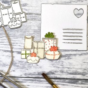 Die Julklappar  gummiapan J