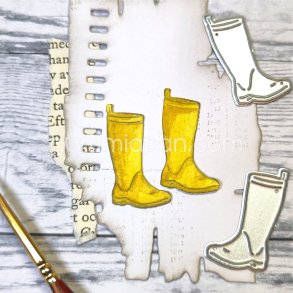 Die Sm� Gummist�vlar  gummiapan 