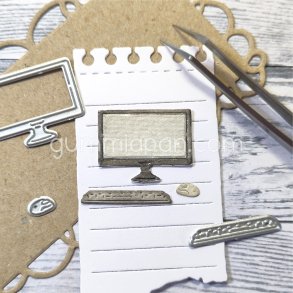 Die Datorsk�rm, Tangentbord och Mus gummiapan 