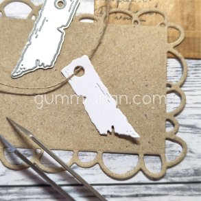 Die Sliten Smal Tag  gummiapan 