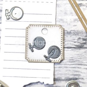 Die Manschettknappar gummiapan O