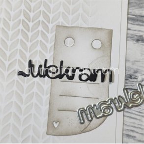 Die Julekram gummiapan J