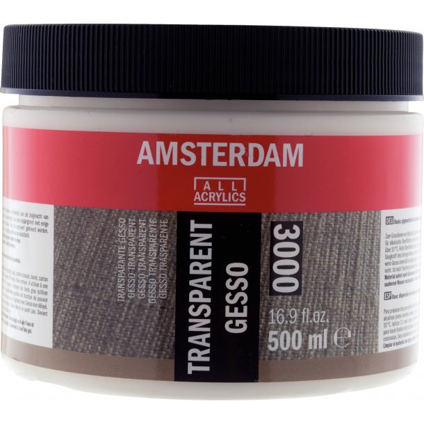 Amsterdam Gesso Transparent 500 ML