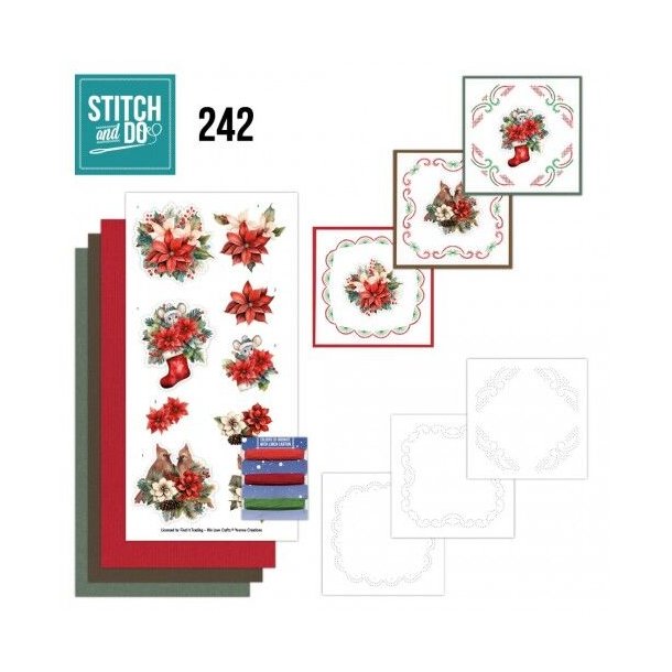 Stitch ann Do nr. 242 Floral Christmas 