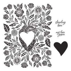 My Heart Beats for You Press Plate &amp; Die Set (BP-242)
