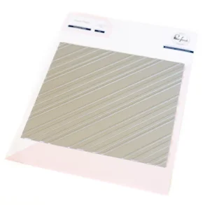 Diagonal Plaid press plate PinkFresh Studio