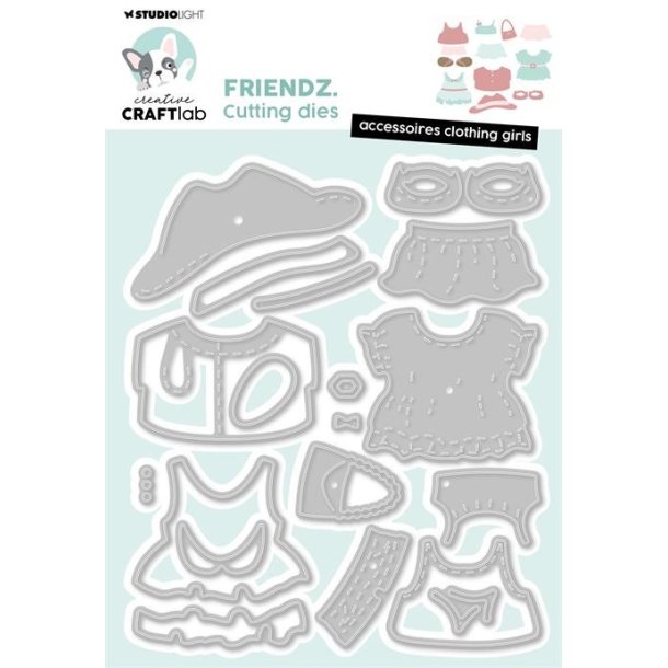 Die Accessories Clothing Girls Friendz" CCL-FR-CD912 Studio Light