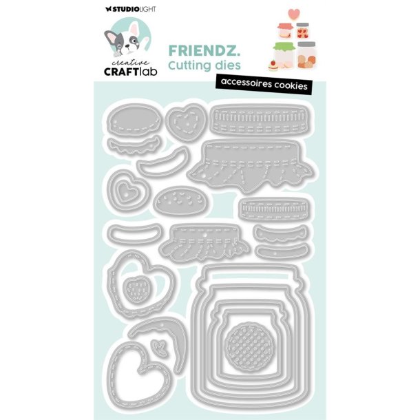 Studio Light Dies "Accessoires cookies Friendz" CCL-FR-CD968