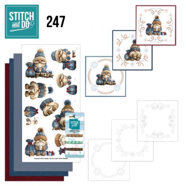 Stitch and Do nr. 247 Gnomie Holidays