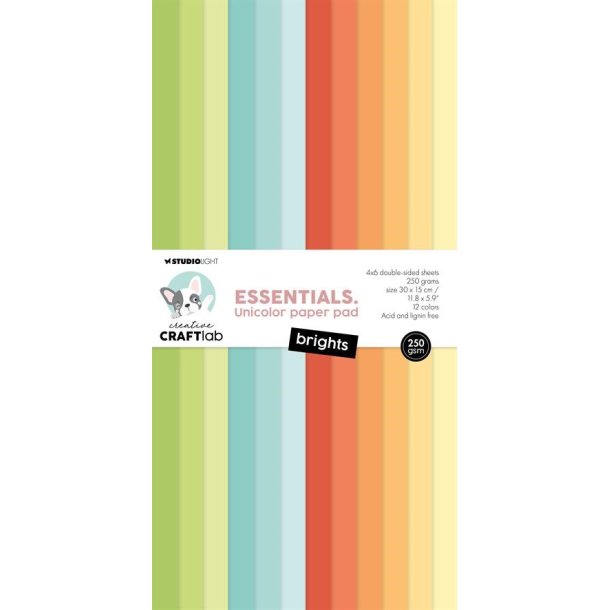 Studio Light Paper Pad "Brights" CCL-ES-UPP255