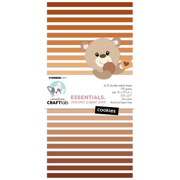 Studio Light Paper Pad "Cookies" CCL-ES-UPP291