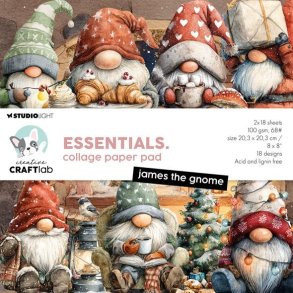 Collage Paper Pad James the gnome CPP495