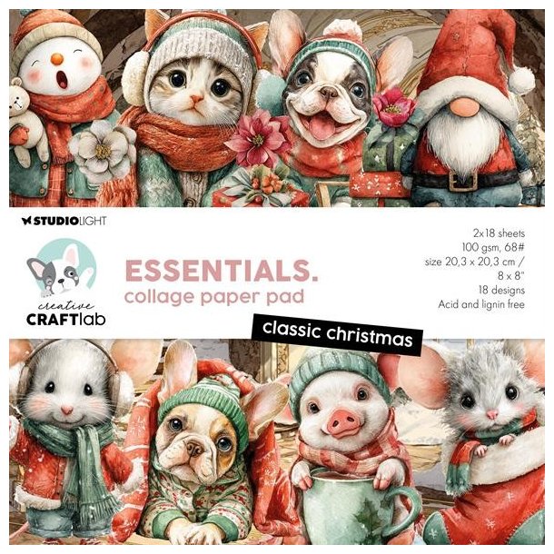 Paper Pad Classic christmas CPP498