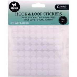 Velcro Hoop & Loop Round 11mm SL-ES-HLOOP01 - Studio Light 