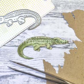 Die Krokodil gummiapan