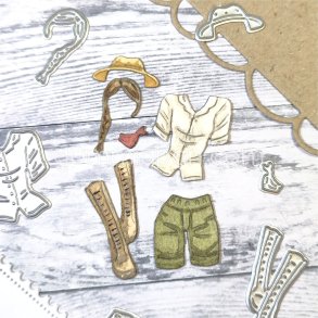 Die Djursk&ouml;tarkl&auml;der till Stacy gummiapan 