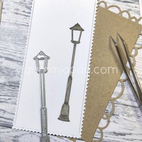 Die Lyktstolpe gummiapan 