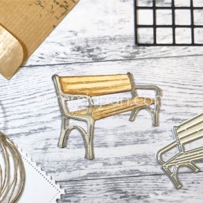 Die Parkb�nk gummiapan 