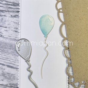 Die Ballong gummiapan