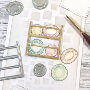 Die Tallrikshylla gummiapan 