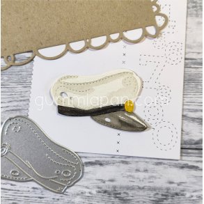 Die Studentm�ssa med stygn gummiapan 