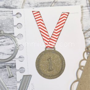 Die Medalj gummiapan 