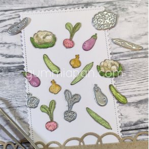 Die Gr�nsaker gummiapan 