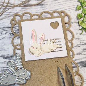 Die Liggande Kaninnalle gummiapan RESTORDRE