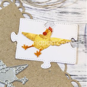 Die Liggande Tupp gummiapan 