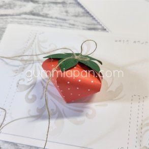 Die Jordgubbsask gummiapan 