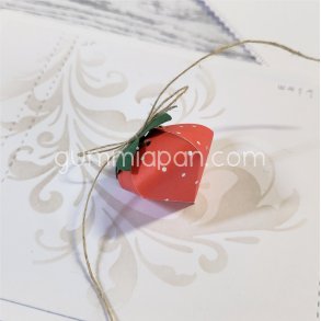 Die Liten jordgubbsask gummiapan 